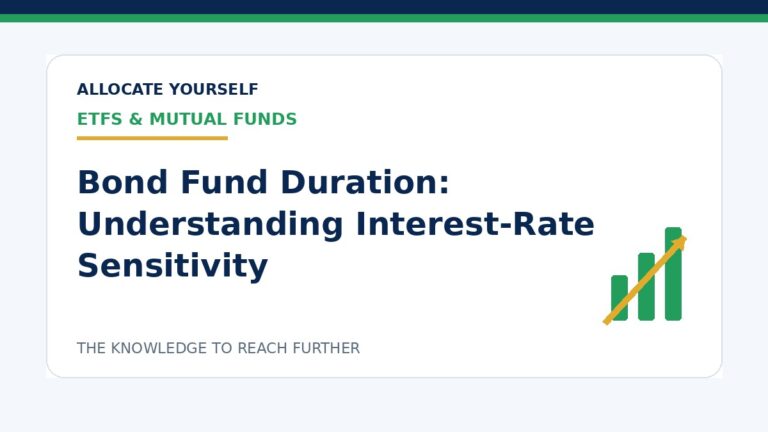 Bond Fund Duration: Understanding Interest-Rate Sensitivity — Allocate Yourself investment education