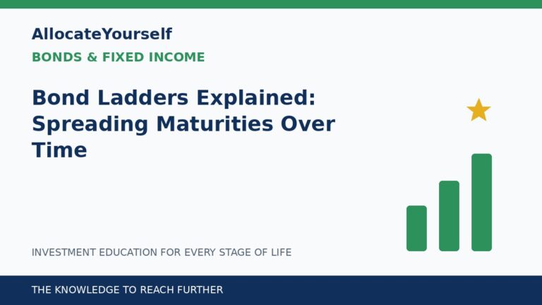 Bond Ladders Explained: Spreading Maturities Over Time — Allocate Yourself investment education