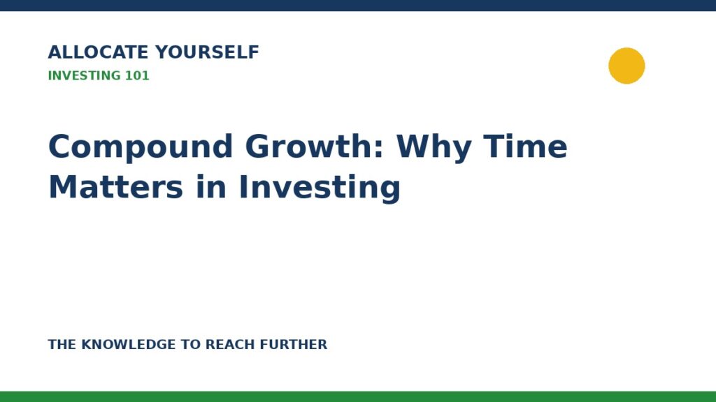 Compound Growth: Why Time Matters in Investing — Allocate Yourself investor education