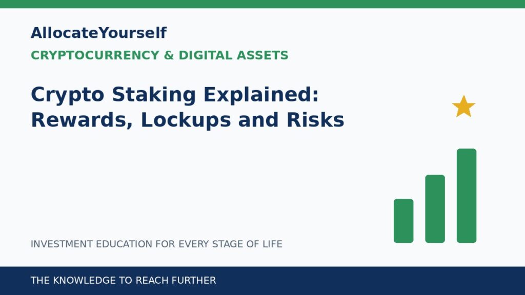 Crypto Staking Explained: Rewards, Lockups and Risks — Allocate Yourself investment education
