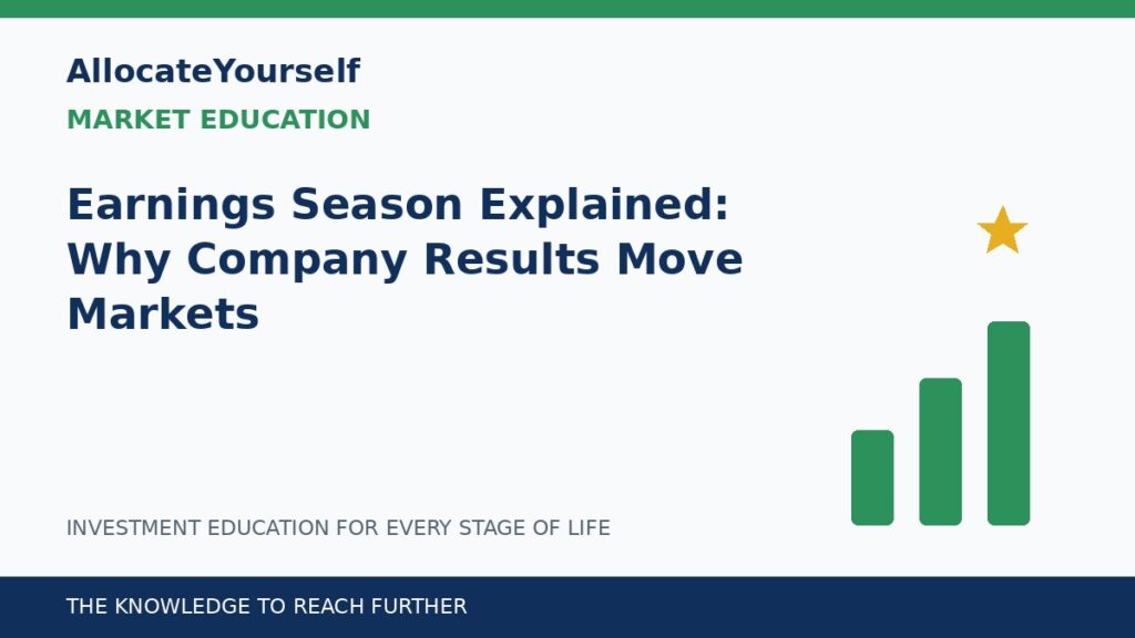 Earnings Season Explained: Why Company Results Move Markets — Allocate Yourself investment education