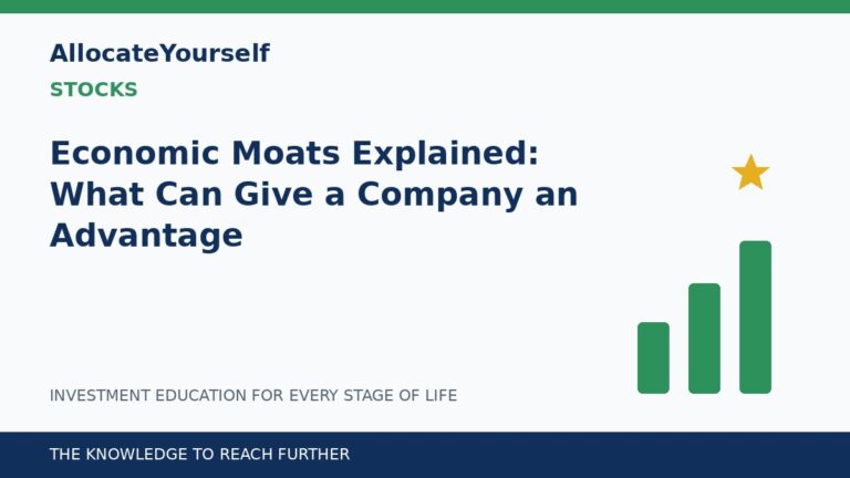 Economic Moats Explained: What Can Give a Company an Advantage — Allocate Yourself investment education