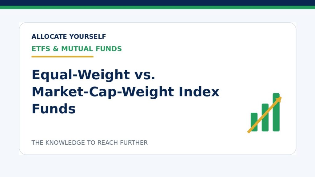 Equal-Weight vs. Market-Cap-Weight Index Funds — Allocate Yourself investment education