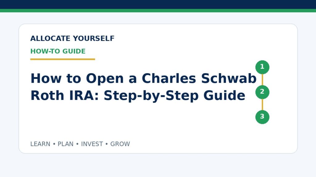 How to Open a Charles Schwab Roth IRA: Step-by-Step Guide — Allocate Yourself How-To Guide