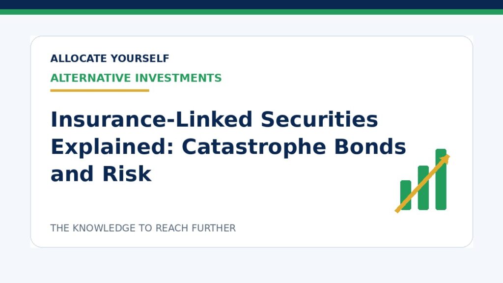 Insurance-Linked Securities Explained: Catastrophe Bonds and Risk — Allocate Yourself investment education