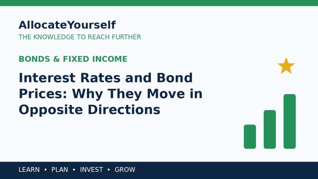 Interest Rates and Bond Prices: Why They Move in Opposite Directions — Allocate Yourself investment education