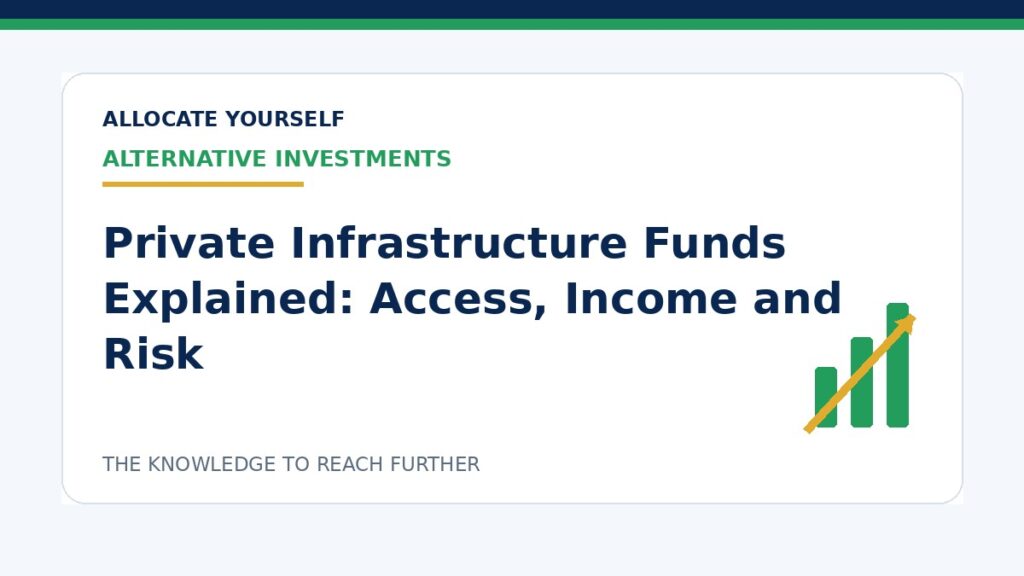 Private Infrastructure Funds Explained: Access, Income and Risk — Allocate Yourself investment education