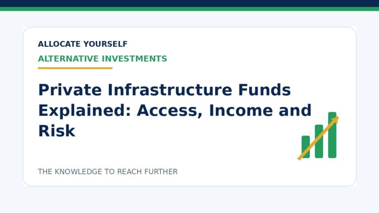 Private Infrastructure Funds Explained: Access, Income and Risk — Allocate Yourself investment education