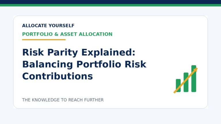 Risk Parity Explained: Balancing Portfolio Risk Contributions — Allocate Yourself investment education