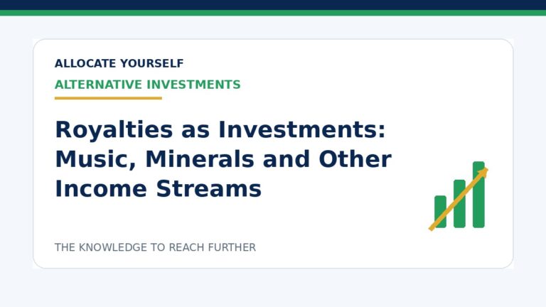 Royalties as Investments: Music, Minerals and Other Income Streams — Allocate Yourself investment education