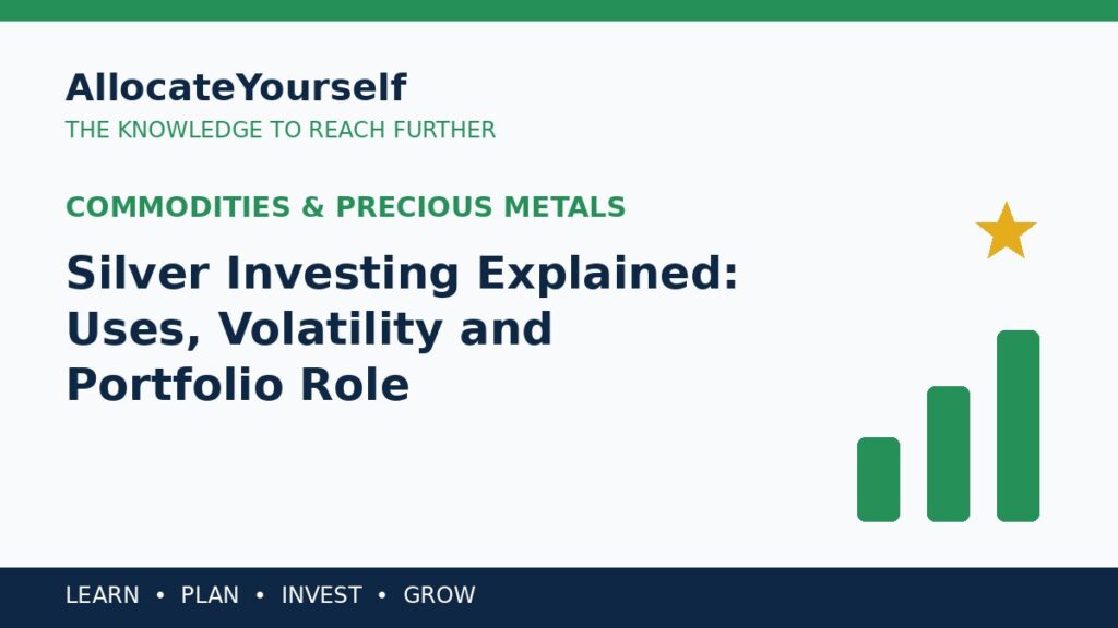 Silver Investing Explained: Uses, Volatility and Portfolio Role — Allocate Yourself investment education