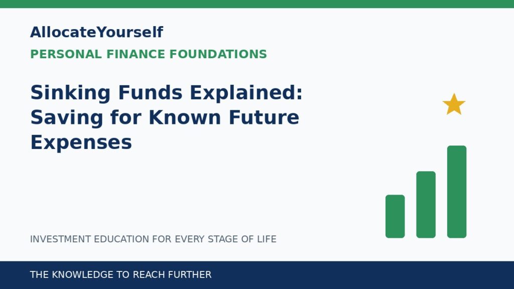 Sinking Funds Explained: Saving for Known Future Expenses — Allocate Yourself investment education
