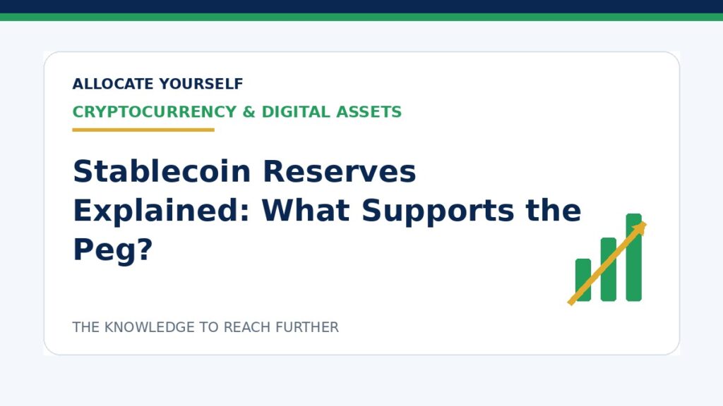 Stablecoin Reserves Explained: What Supports the Peg? — Allocate Yourself investment education