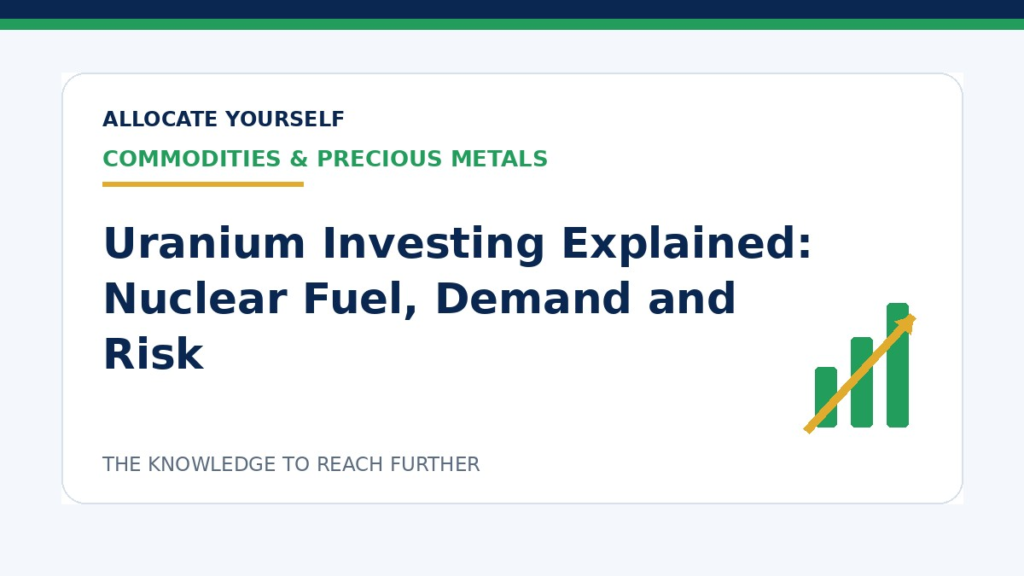 Uranium Investing Explained: Nuclear Fuel, Demand and Risk — Allocate Yourself investment education